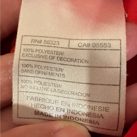 Nike Red Running Athletic Shorts Drawstring Medium Women - Picture 5 of 8